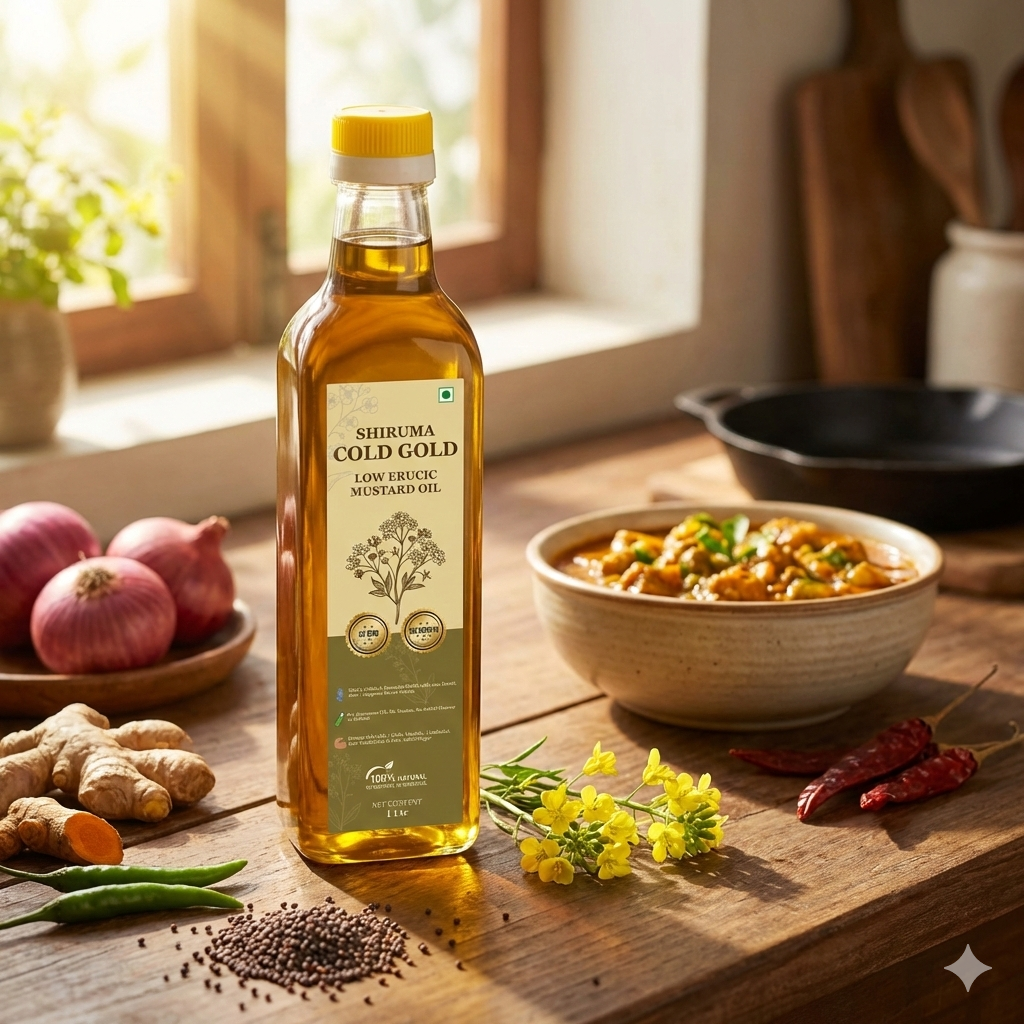 Benefits of Cold-Pressed Mustard Oil: Why It Belongs Back in Your Kitchen Walk into any Indian kitc