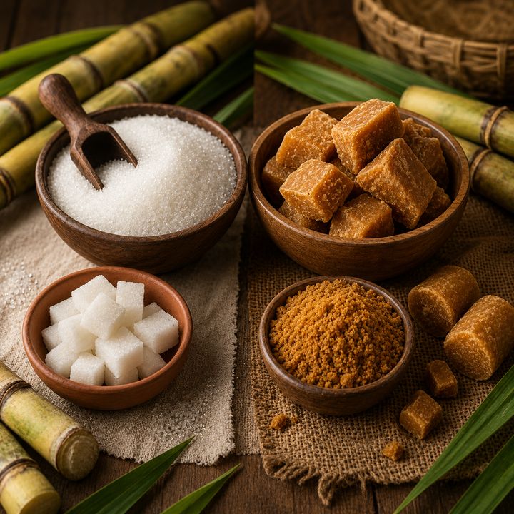 Jaggery vs Sugar: What's Actually the Difference?