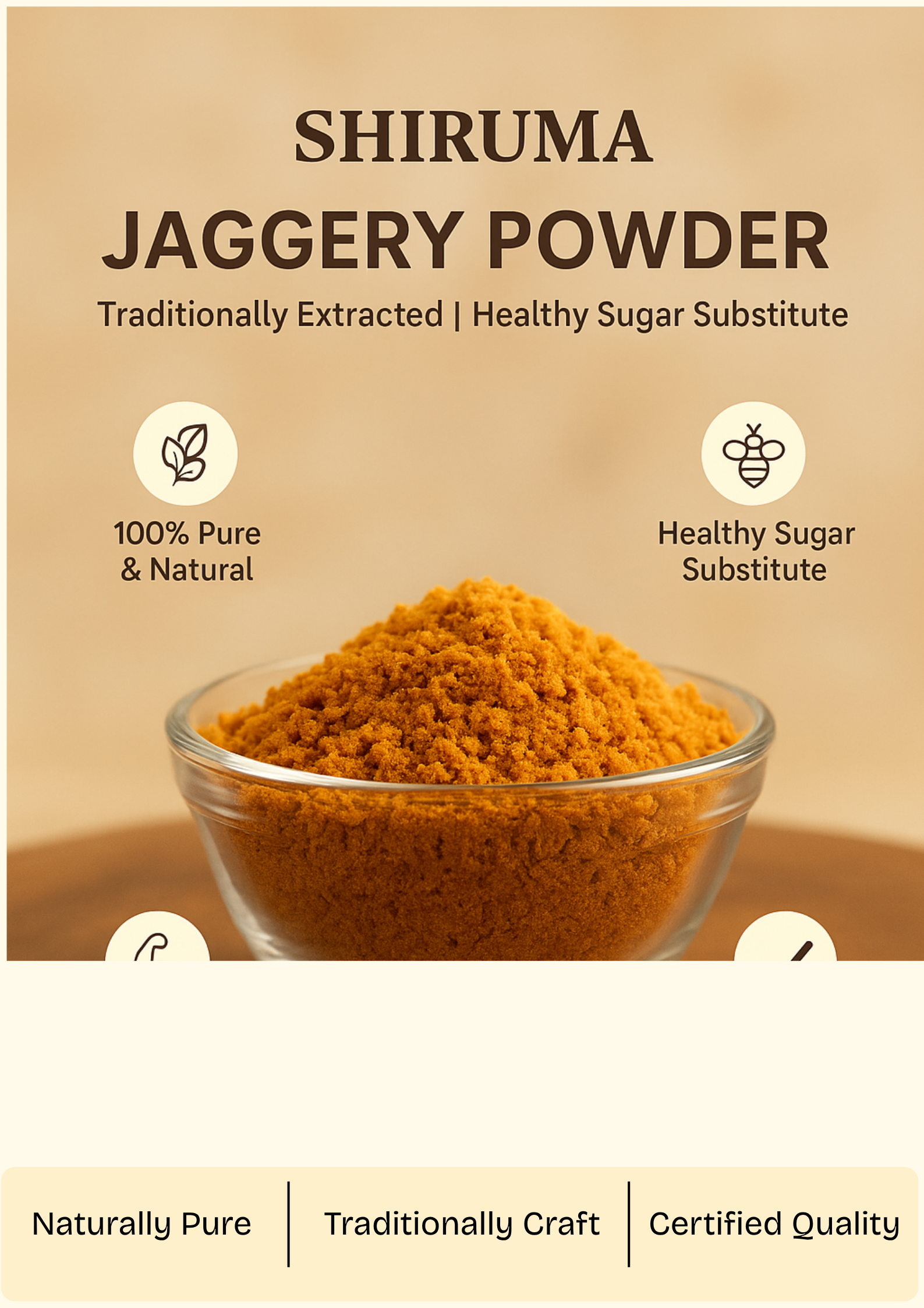 Shiruma FarmPure – Jaggery Powder