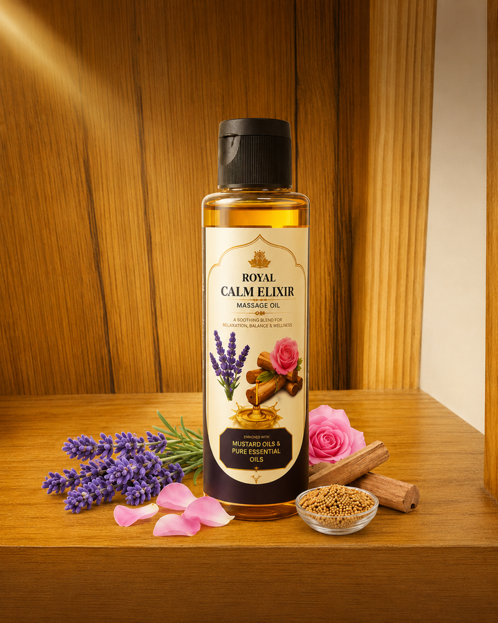 Shiruma Farm Pure Royal Calm Elixir Massage Oil | 120ml