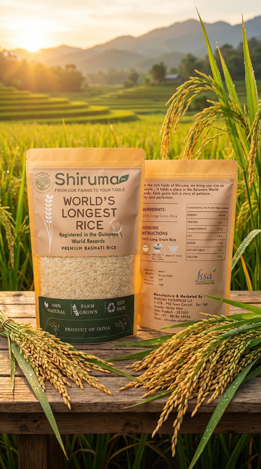 Shiruma Farm Pure Basmati Rice